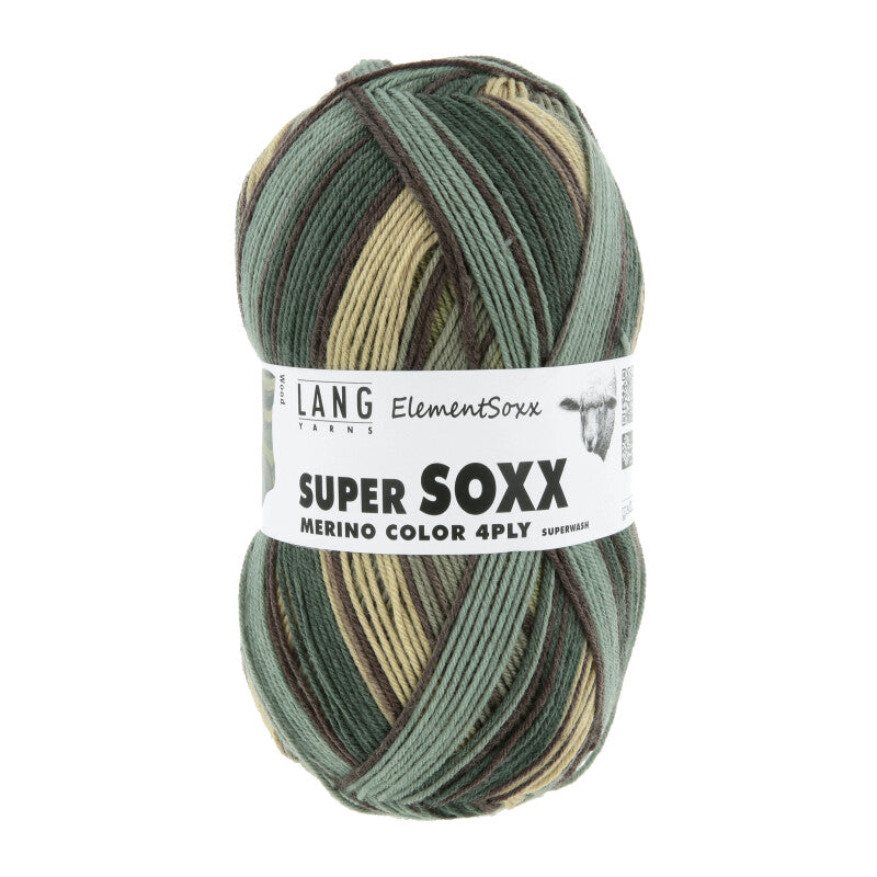 Super Soxx Merino Color 4-fach - aka die "Männersocke"