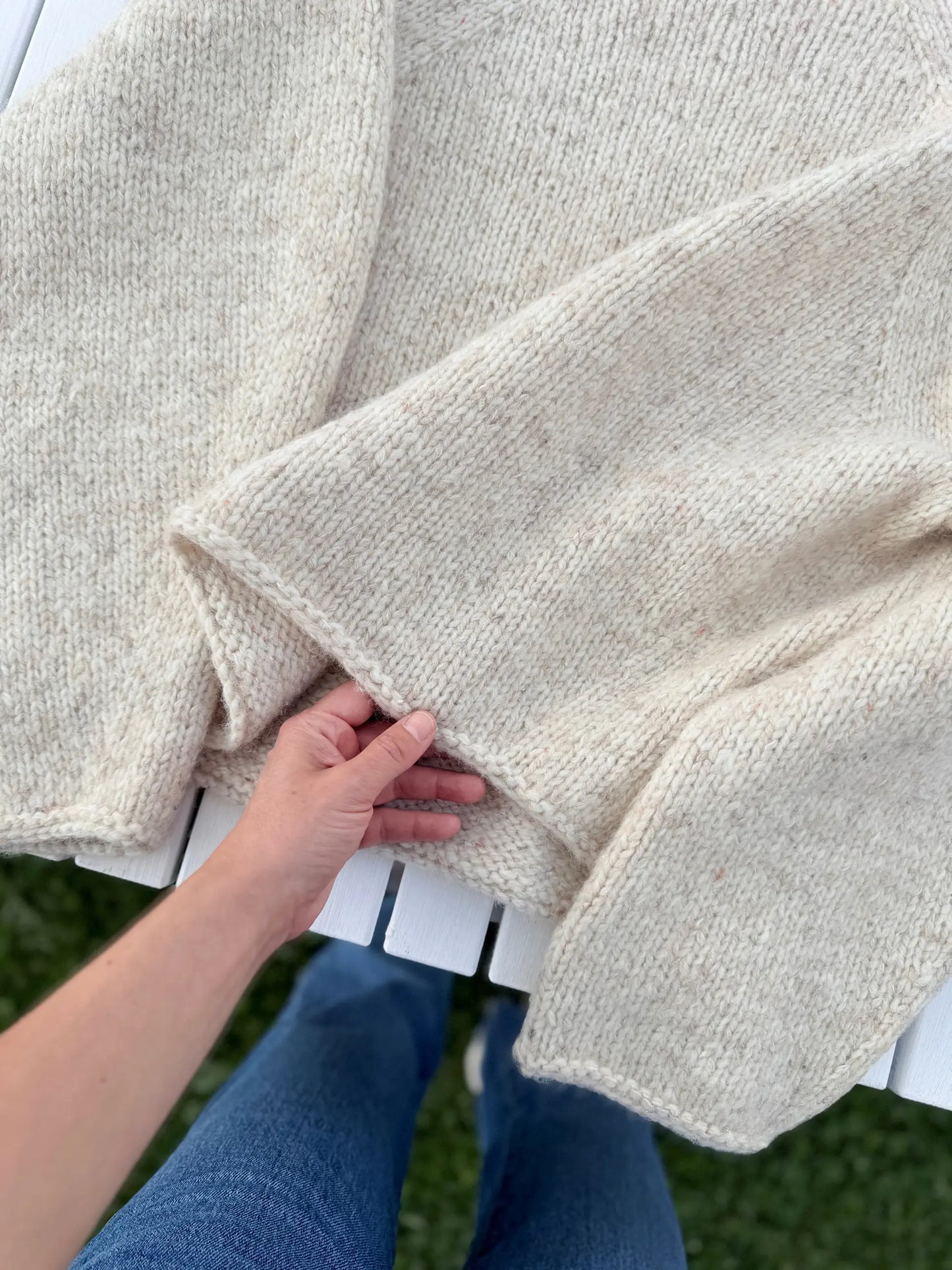 Strickpaket Erin Genser inkl. gedruckter Originalanleitung von Rauma (DE)