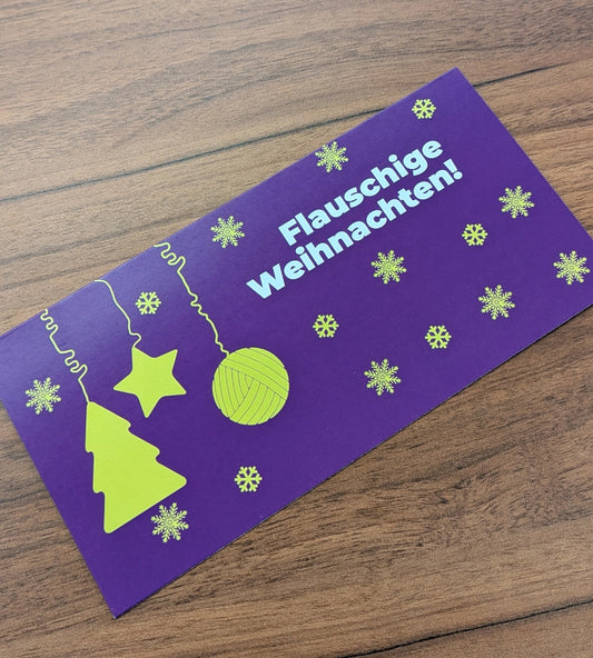 Geschenkgutschein (physische Karte via Post)