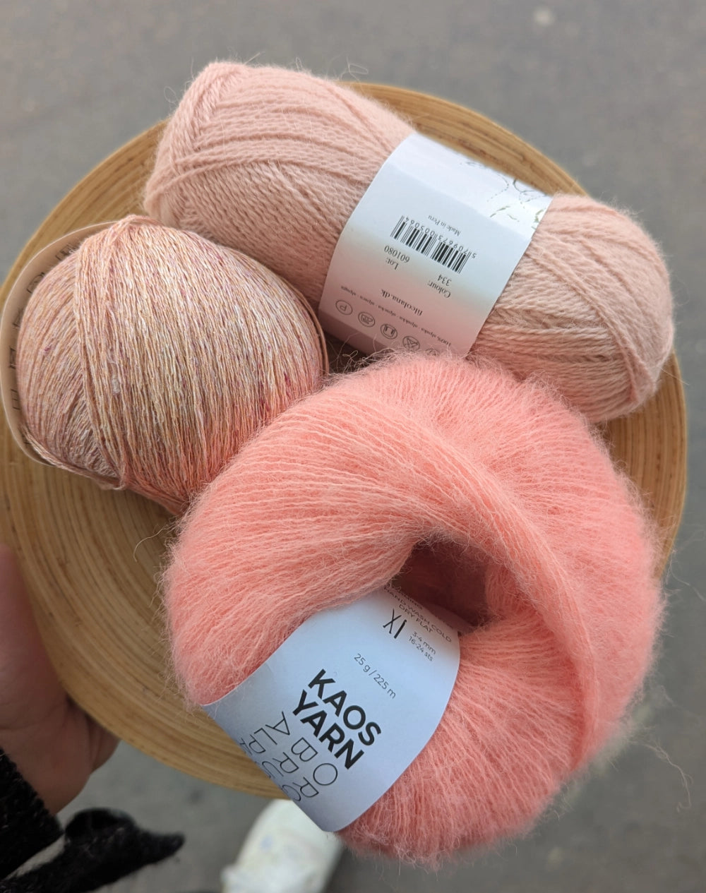 Strickpaket lyra blouse von Aegyoknit aus Hør Silke von Gepard + Beilaufgarn