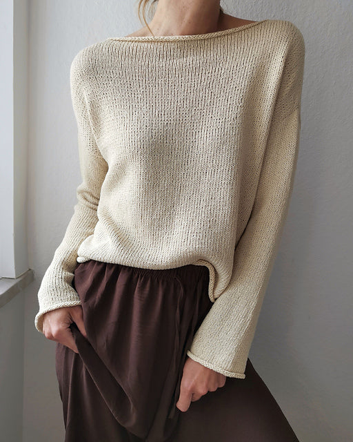 Strickpaket Sabai Sweater von Paula strickt aus dem Originalgarn von Isager