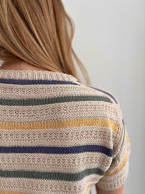 Strickpaket Stornoway Tee von Coco Amour Knitwear aus Line von Sandnes