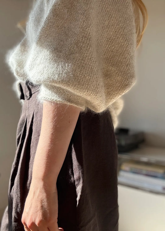 Strickpaket Volare Blouse von Aegyoknit aus dem Originalgarn von Isager