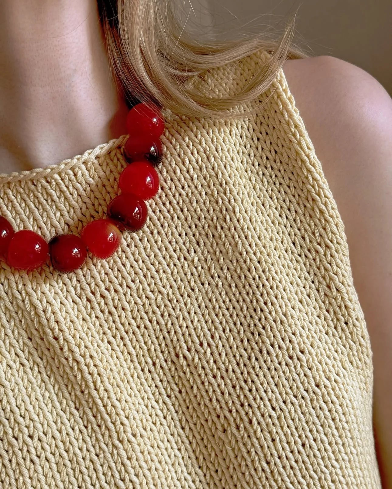 Strickpaket Sidewalk Top von Spektakelstrik aus Tjukk Bomull von Rauma