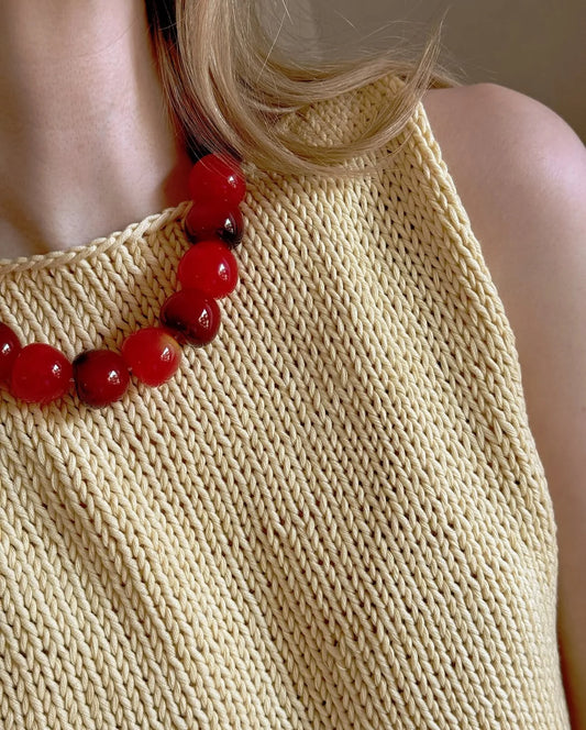 Strickpaket Sidewalk Top von Spektakelstrik aus Tjukk Bomull von Rauma
