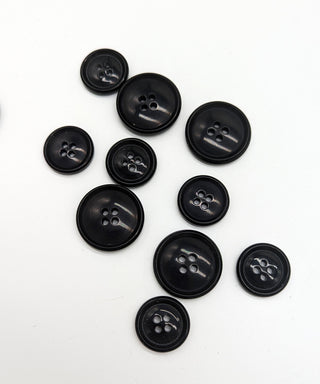 Knopf schwarz in ⌀18mm und ⌀23mm