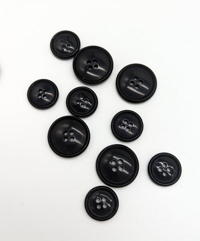 Knopf schwarz in ⌀18mm und ⌀23mm