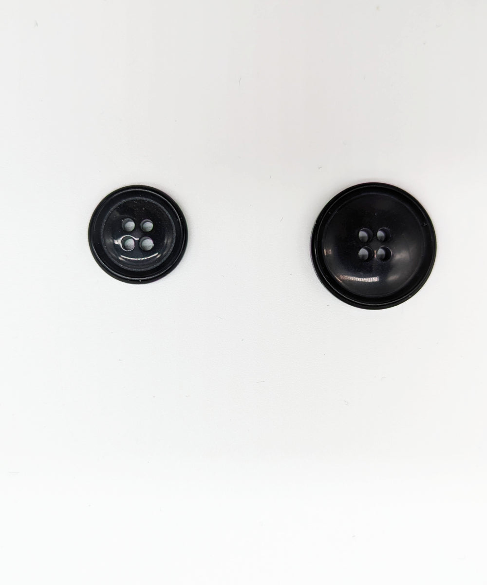 Knopf schwarz in ⌀18mm und ⌀23mm