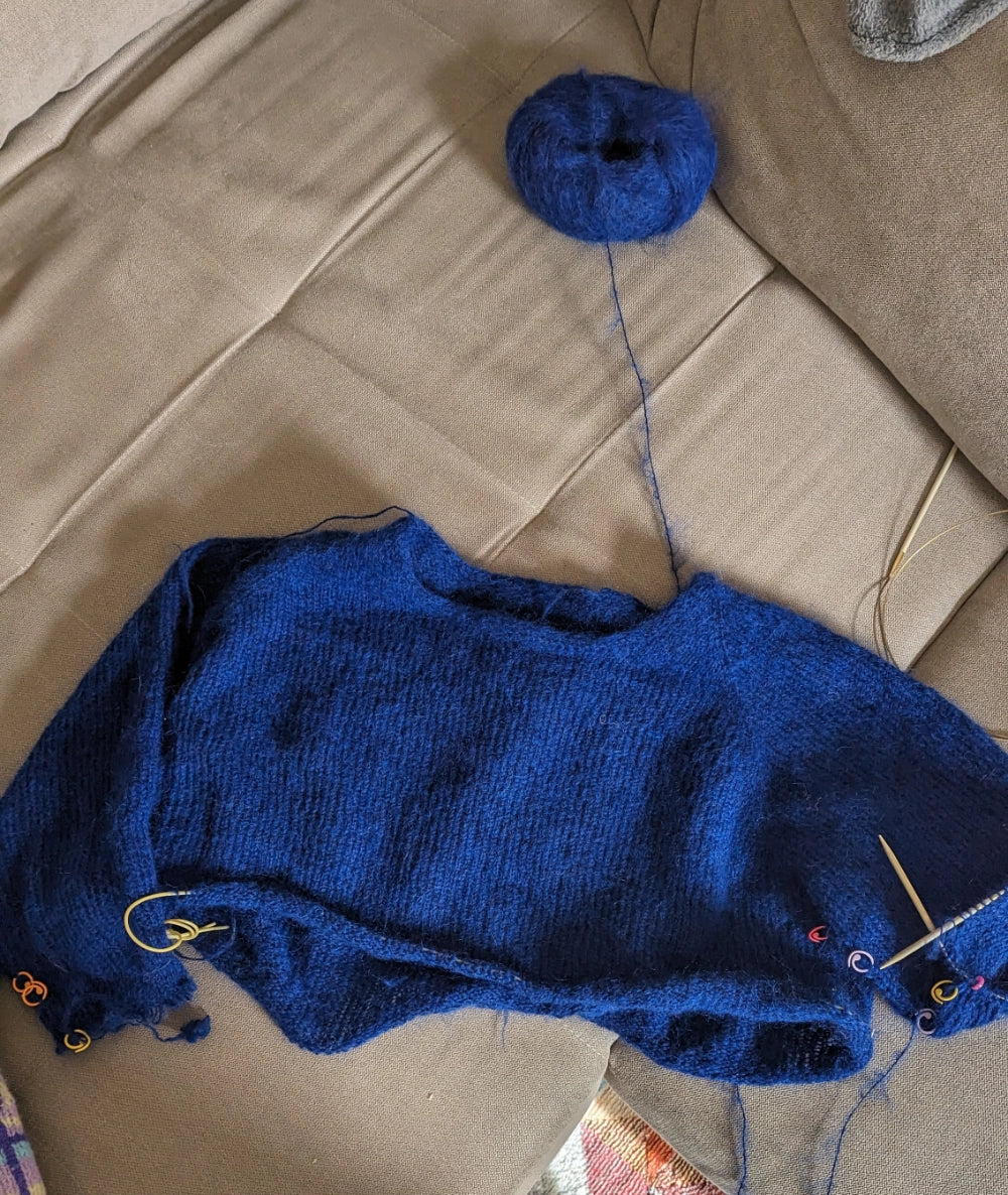 Workshop mit Caren: Wir stricken unsere erste Kumulusbluse am 05.Dezember | 14.45-17.45 Uhr