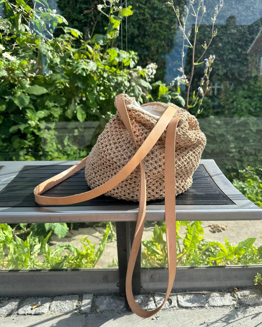 Strickpaket French Market Bag inkl. Originalgarn & Zubehör von PetiteKnit