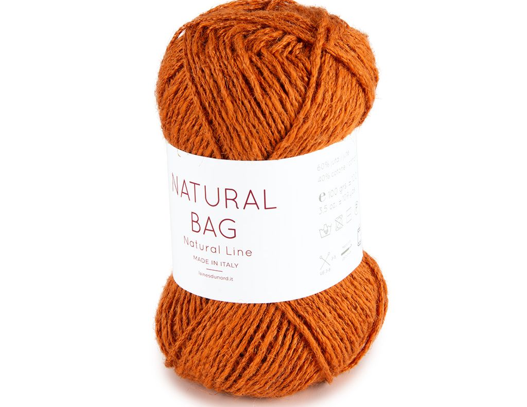 Natural Bag - Jutegarn mit Baumwollanteil