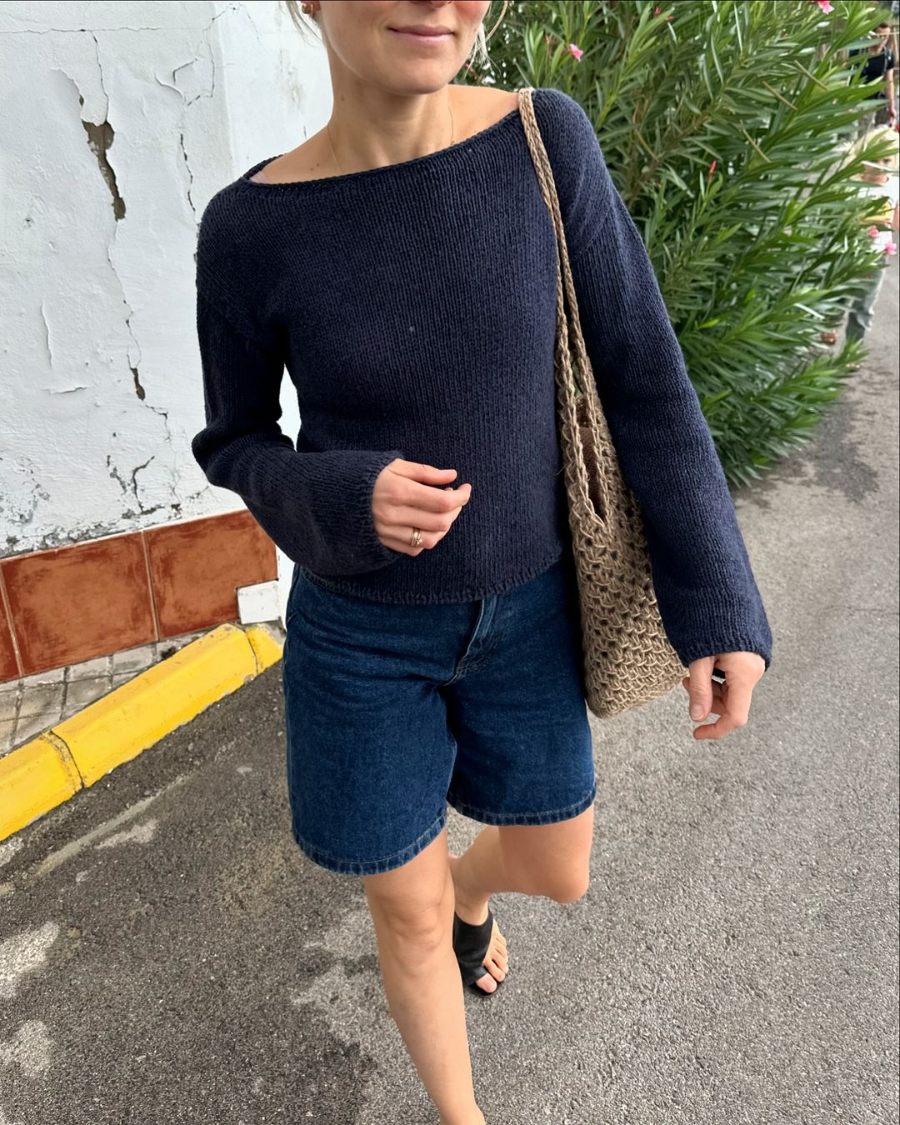 Strickpaket Sevilla Blouse von PetiteKnit aus Palet & Trio 1 vom Isager