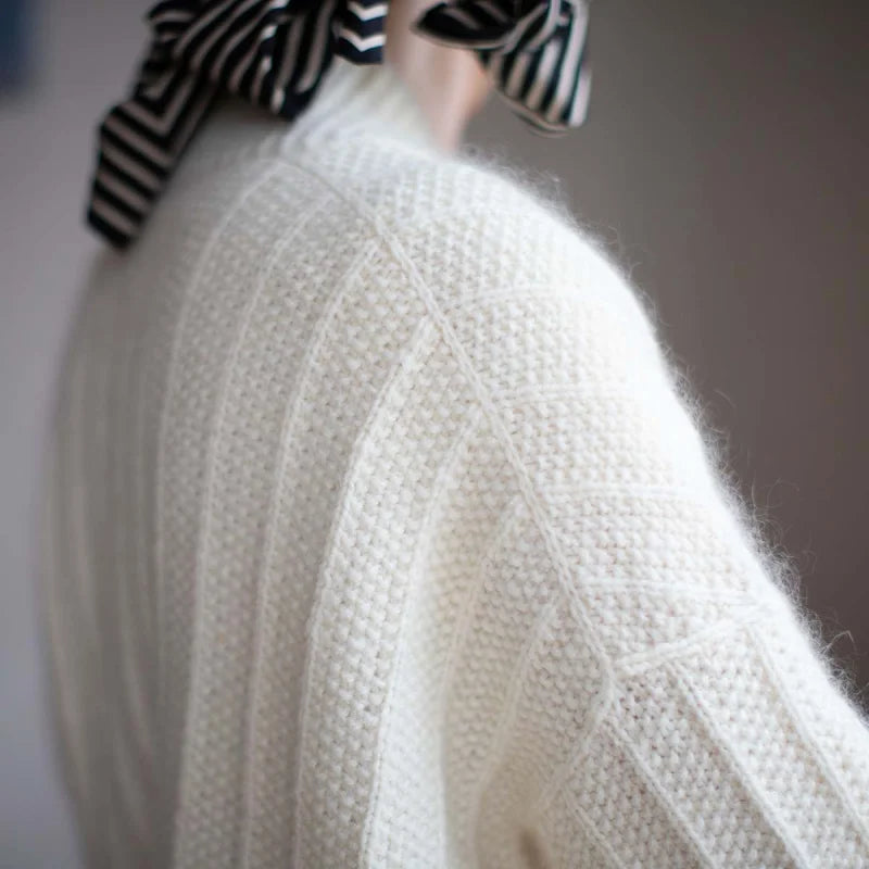 Strickpaket Villa Wrap von Anne Ventzel aus dem Originalgarn von Gepard