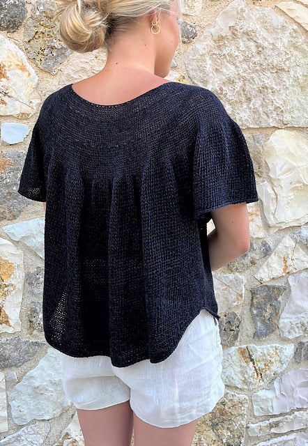 Strickpaket My Wave Tee von NORgardknitters aus dem Originalgarn von Isager