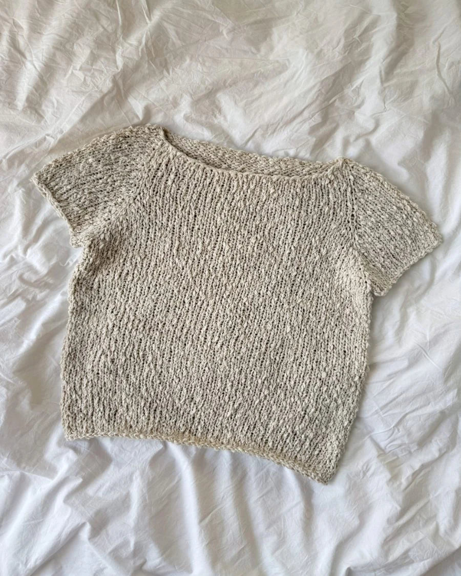 Strickpaket Wave Tee / Wave Sweater von Petite Knit aus Cotton Waves von Gepard