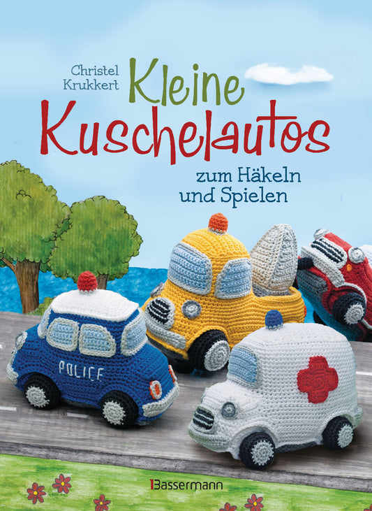 Kleine Kuschelautos zum Häkeln und Spielen