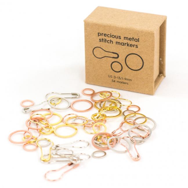 Precious Metal Stitch Marker