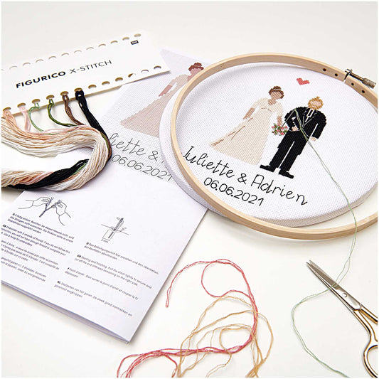 Stickpackung Figurico Wedding (Kreuzstich)