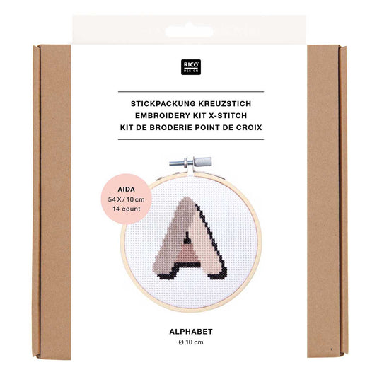 Stickpackung Mini Kit Alphabet